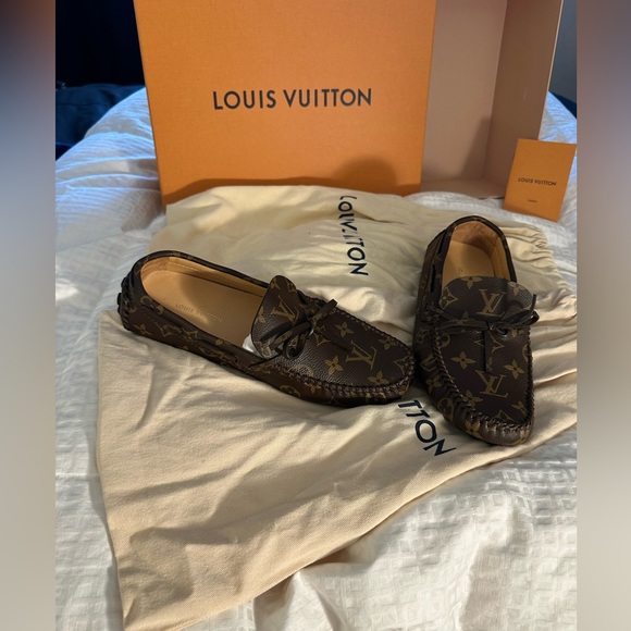 Louis Vuitton Men’s Monogram Loafers - Picture 2 of 7